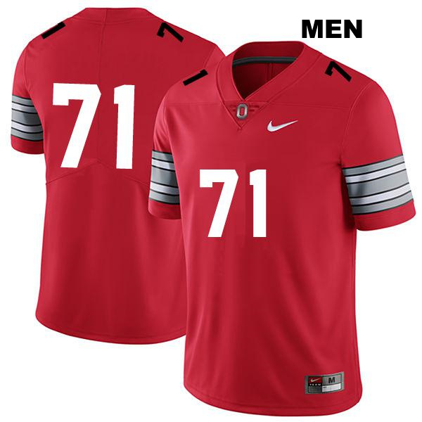 no. 71 Ben Christman Authentic Ohio State Buckeyes Darkred Stitched Mens College Football Jersey - No Name