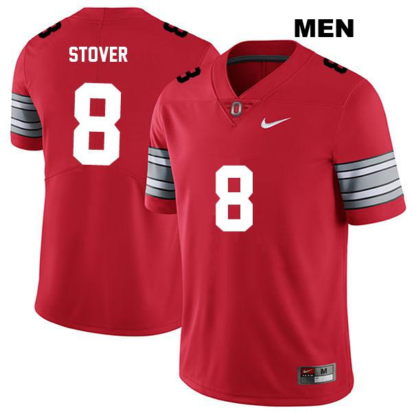 no. 8 Stitched Cade Stover Authentic Ohio State Buckeyes Darkred Mens College Football Jersey