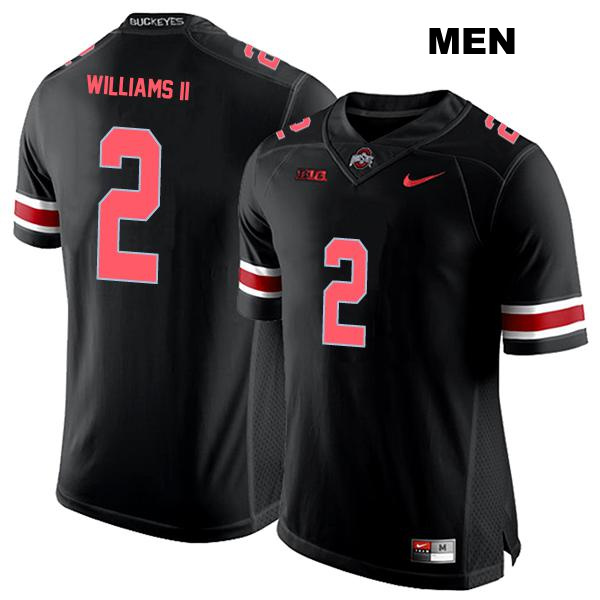 no. 2 Kourt Williams II Stitched Authentic Ohio State Buckeyes Black Mens College Football Jersey